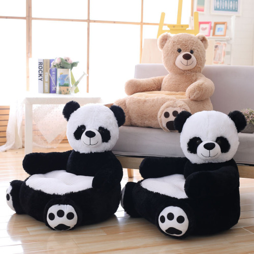 wholesale teddy bear panda children‘s sofa cartoon toy lazy cute baby small sofa seat