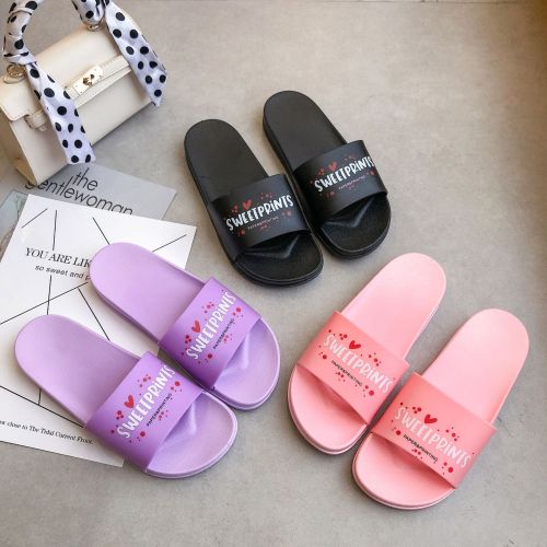 women‘s summer fashion outdoor sandals internet-famous outdoors ins non-slip fashion home single strap slides wholesale