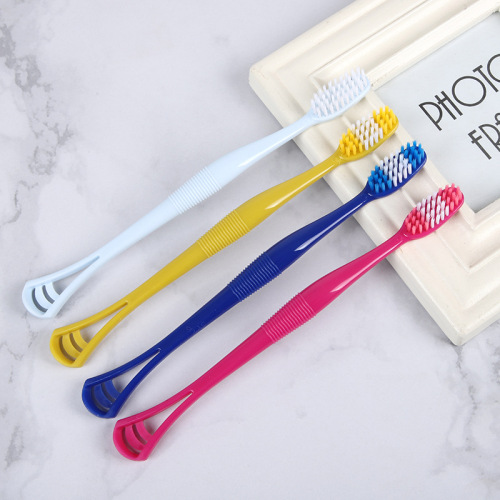 manufacturers supply customizable multi-color soft bristle toothbrush boxed hotel famous tooth set adult toothbrush with sheath