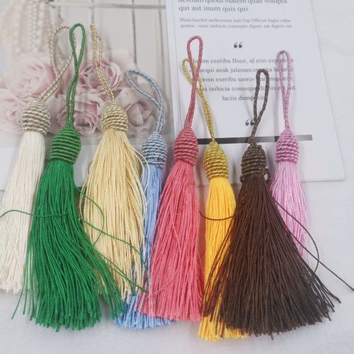 thread screw ball tassel bookmark gift hanging spike ornament pendant fan curtain tassel spike accessories wholesale