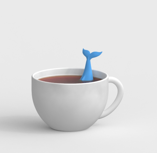 whale tea maker silicone dolphin tea strainer tea filter creative whale tea strainer silicone tea bag wholesale