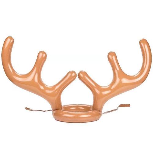 Environmentally Friendly Inflatable Antlers， pullover Party Supplies， Cross-Border Hot Selling 