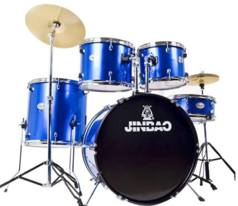 musical instrument jinbao brand five drums jinbao drum set 0975 jinbao jazz drum jinbao jb0976 five drums