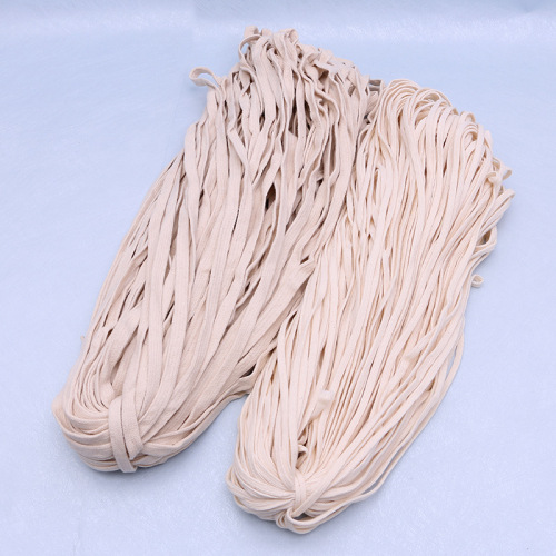 32X2 White Hollow High Quality Cotton Flat Rope for Direct Supply of Handmade Textile Accessories Made with Baby at Home
