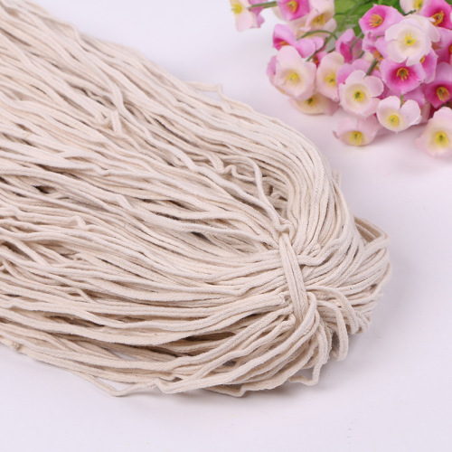 Factory Direct Supply Clothing Accessories Pure Cotton Concave Rope 0. 3mm Wide Line with a Large Number of Spot Goods Can Be Customization as Request 