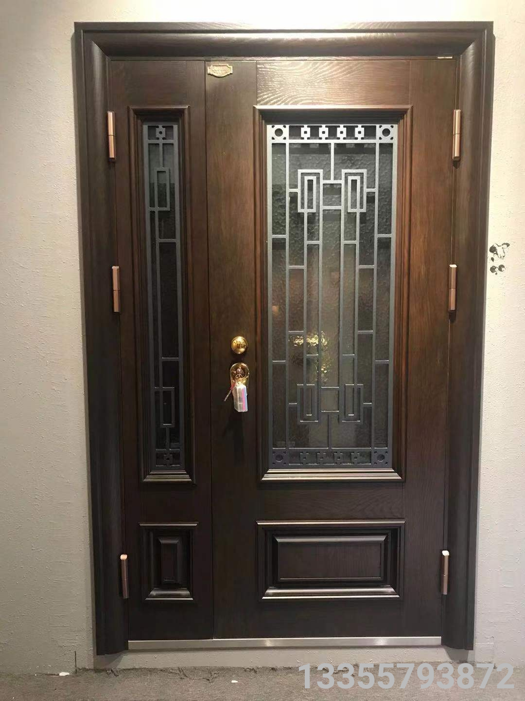 Household Anti-Theft Door Class A Entrance Door Smart Lock Door Steel Burglarproof Door