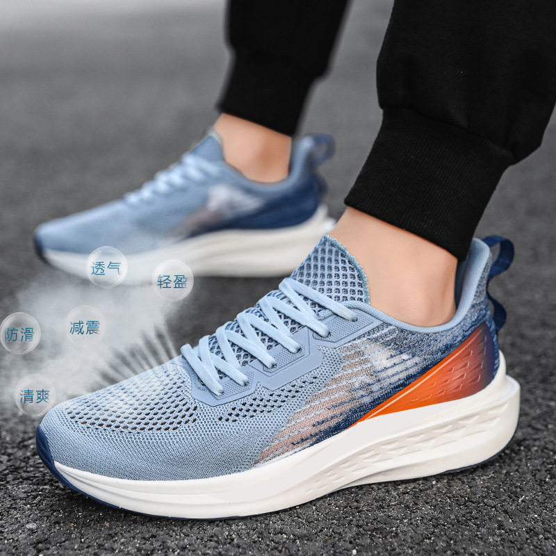 Men's Shoes 2021 Summer New Breathable Mesh Shoes Comfortable Lightweight Trendy Men's Sho