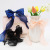 Spot Goods 5cm Japanese and Korean Pearl Fishtail Yarn Ribbon Flowers Floral Gift Packaging Bow Headdress Hair Ornaments Ribbon