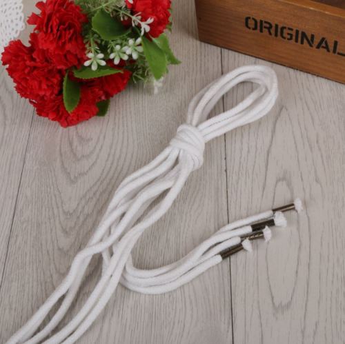 sweater hat rope waist rope original white customizable length color thickness factory direct supply clothing accessories
