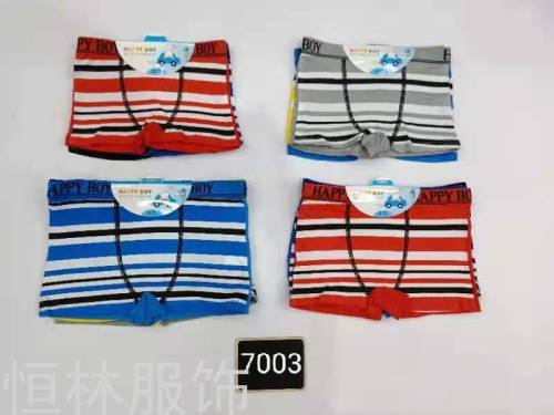 underwear foreign trade underwear for children boxer briefs spot color cloth printing underwear