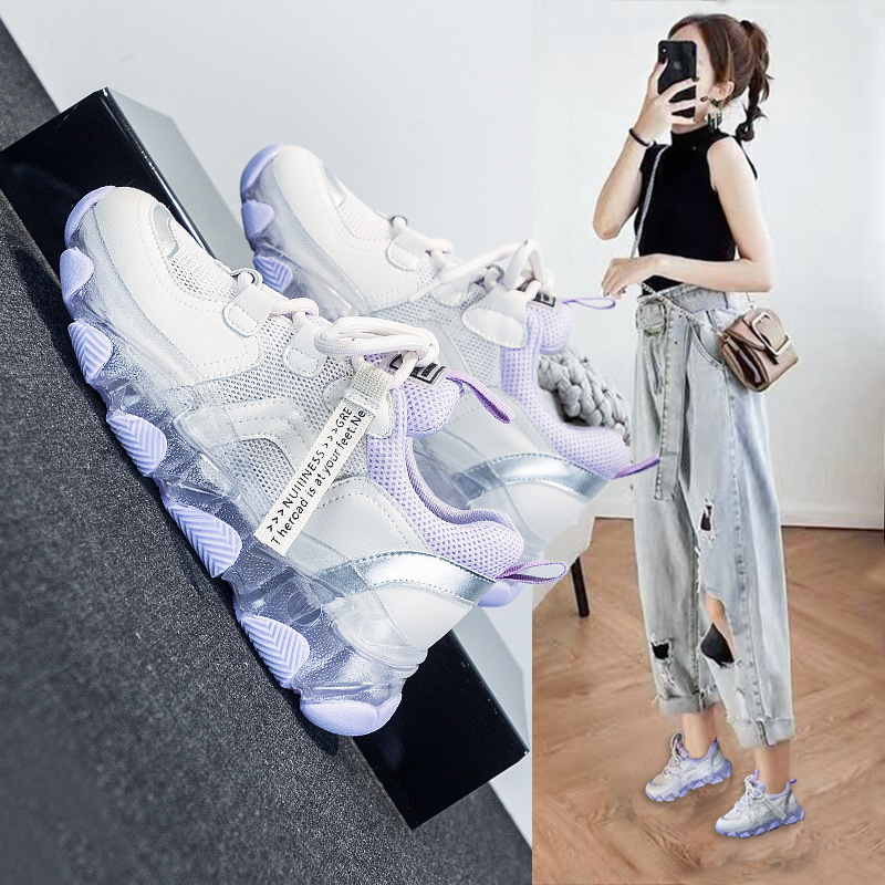 Dad Shoes Women's Summer 2021new Mesh Breathable Thin Internet Celebrity Versatile Sports Shoes