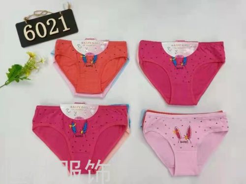Underwear Foreign Trade Underwear Children‘s Briefs Spot Color Cloth Printed Underwear 