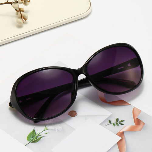 new sunglasses women‘s retro personalized oval sunglasses european and american foreign trade amazon glasses 3666