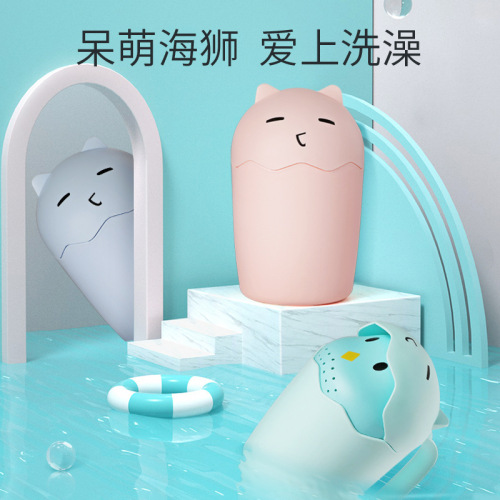 Baby Shampoo Cup Shower Water Spoon Baby Bath Water Spoon Water Spoon Bath Spoon Shampoo Cup Children Thickened Bath Plastic 