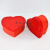 Plush Heart-Shaped Gift Box Empty Box Love Gift Box Christmas Packaging Surprise Gift Box Hand Gift Box