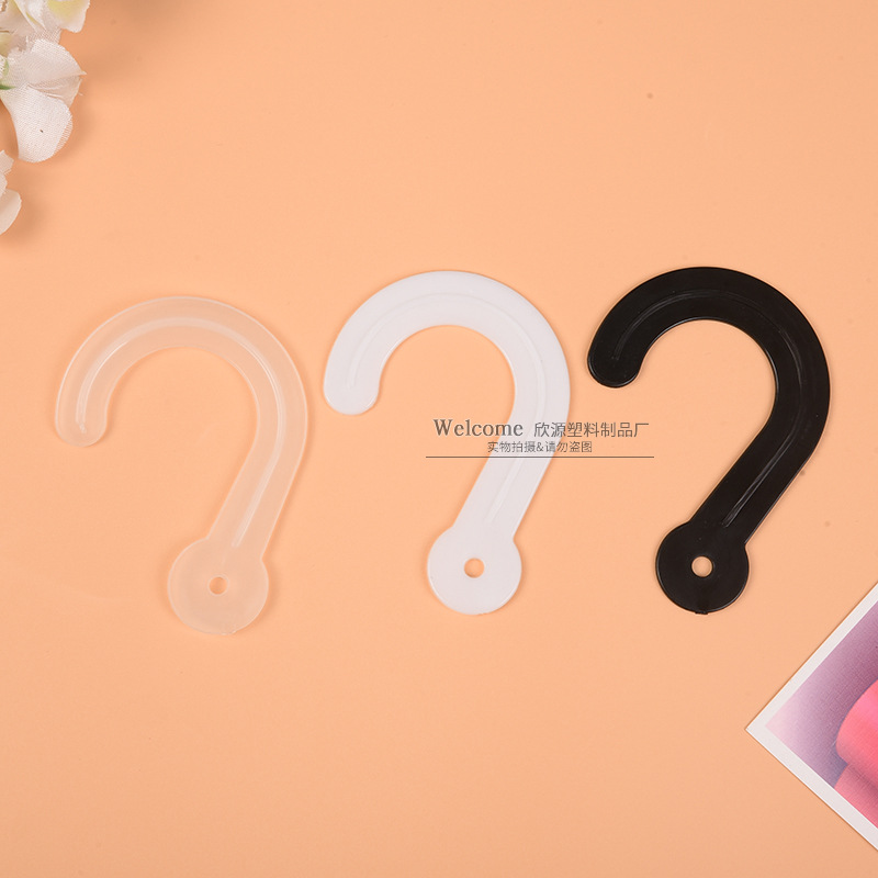 STALL STALL Transparent Plastic Packaging Hook Plastic Hook ...