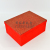 Red Rectangular Bright Silk Cover Gift Box Exquisite Wedding Candies Box Chinese Valentine's Day Gift Box Factory Direct Sales