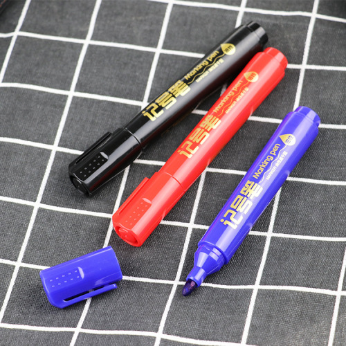 Modern Beauty 560 Office Supplies Stationery Oily Quick-Drying single-Head Big Head Marker Black Blue Red 