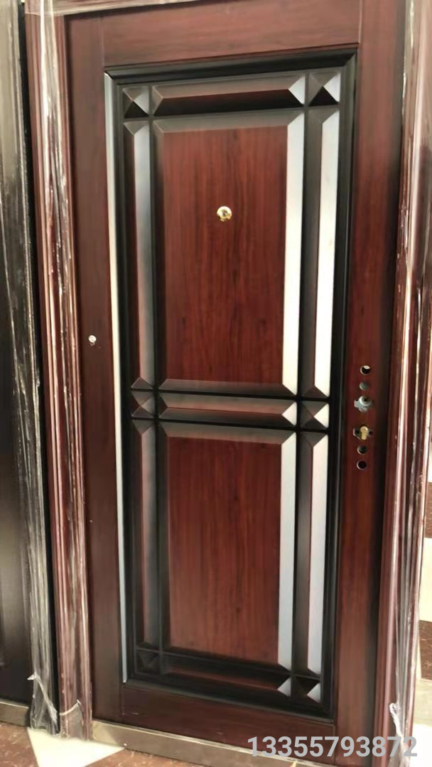 Class A Anti-Theft Door Household Entrance Door Smart Fingerprint Lock Door Steel Safety Door