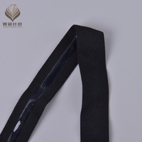 Factory Direct Sales Customizable Specifications Various Black and White Non-Slip Boud Edage Belt Bra Strap Waist of Trousers Non-Slip Ribbon