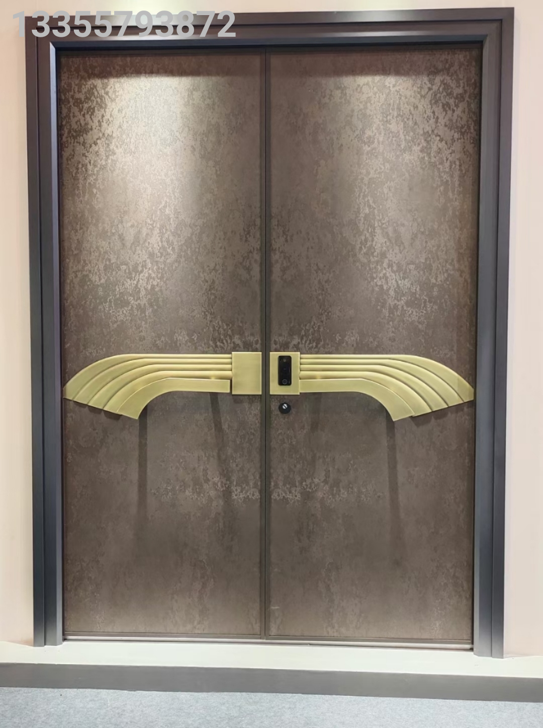 High Quality Anti-Theft Door Household Entrance Door Elestric LockSafety Door Steel Safety Door