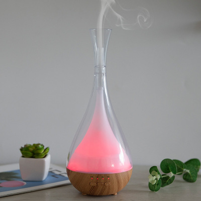 essential oil diffuse humidifier spray incense colorful light