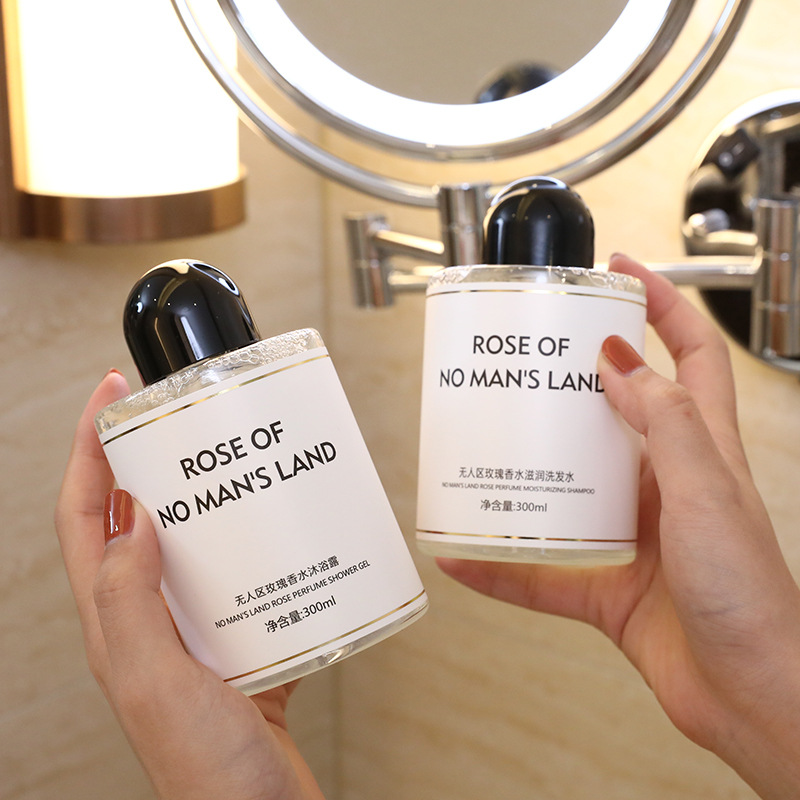 Initial Heart Lovers No Man's Zone Rose Men's Perfume for Women Shower Gel Anti-Dandruff S