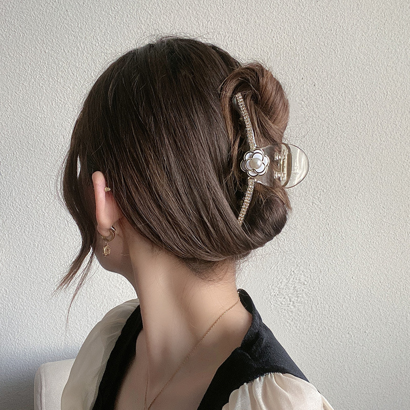 French Retro Barrettes Women's Summer Hairpin Internet Celeb...