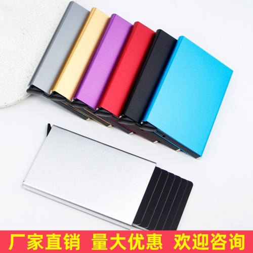 High-End Automatic Bounce Card Holder