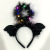 LED Glowing Headdress Angel Wings Headband Trending Cute Girl Stage Festival Headwear Cute Color Headband Wholesale