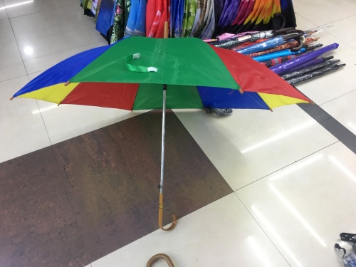 56cm automatic rainbow watermelon umbrella sunny umbrella supermarket stall special umbrella foreign trade cheap wholesale