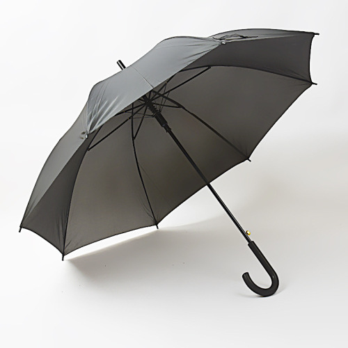 60cm automatic black umbrella factory direct 8-bone straight rod sunny umbrella advertising umbrella logo spot low price wholesale