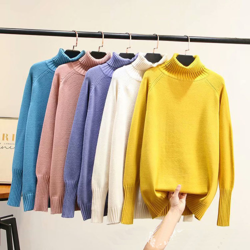 new sweater for women autumn and winter stock women‘s knitwear korean casual women‘s pullover sweater foreign trade stall wholesale