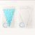 Gilding Pennant Festival Party Dress up Supplies Birthday Pulling Banner Banner Gilding Dots Pennant Decorative Bunting