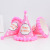Factory Wholesale Pompons Birthday Hat Adult and Children Baby Party Dress up Supplies Birthday Cake Hat 20cm