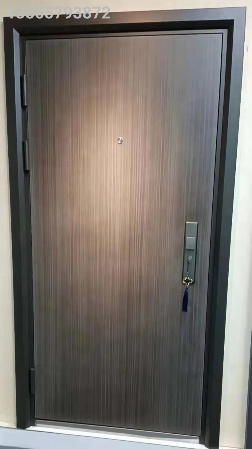 Class A Anti-Theft Door Household Entrance Door Smart Fingerprint Lock Door Steel Safety Door