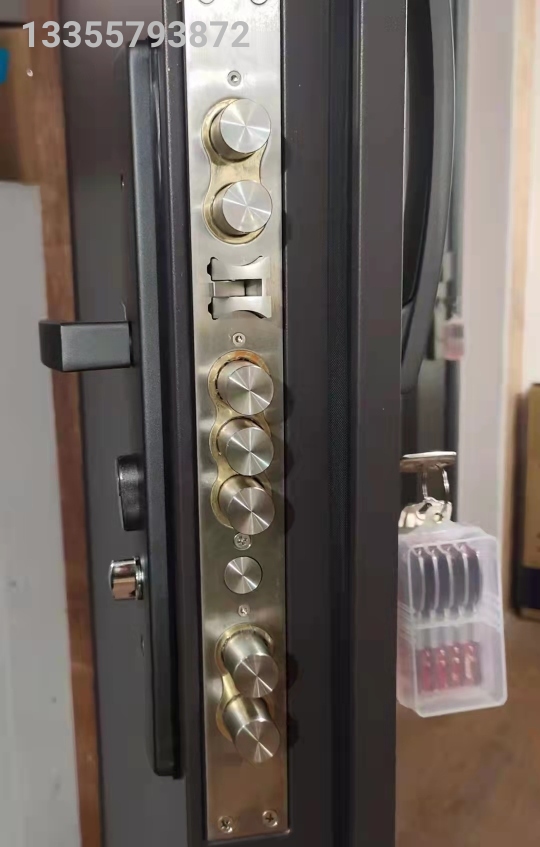 Class A Anti-Theft Door Household Entrance Door Smart Fingerprint Lock Door Steel Safety Door