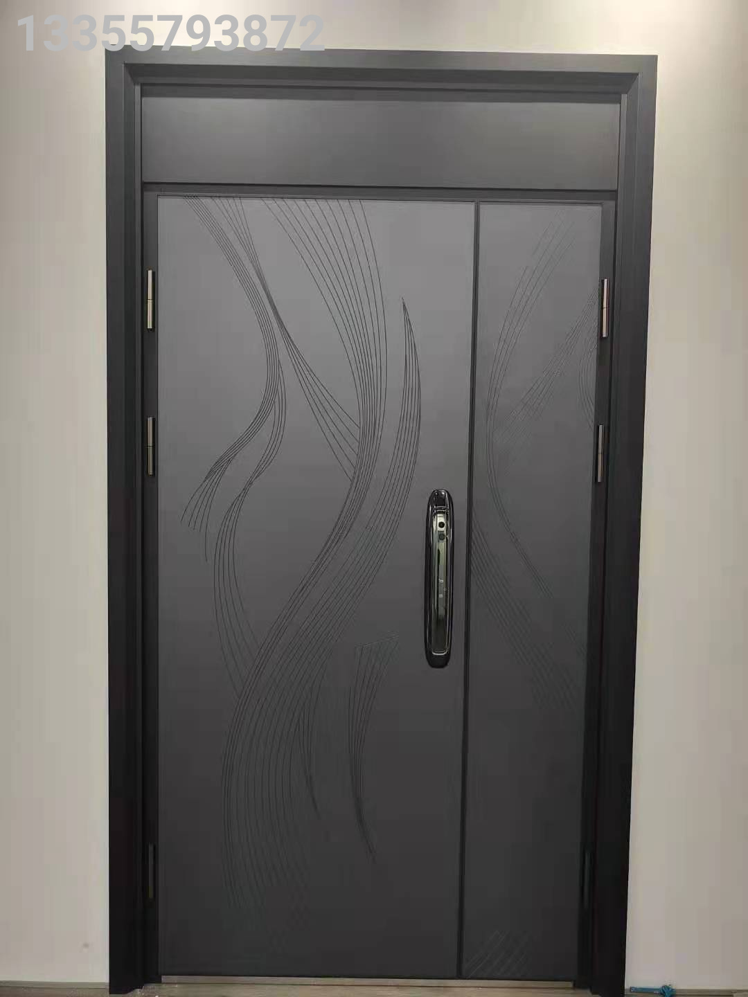 Cast Aluminum Door Class A Anti-Theft Door Household Entrance Door Smart Lock Door Steel Safety Door