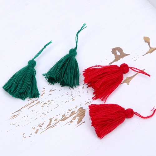 Professional Production Small Tassel Ears Tassel Can Be Customization as Request Various Designs DIY Clothing Sccessories