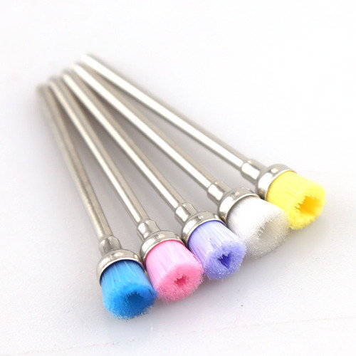 cross-Border Nail Tools Wholesale Cleaning Brush Electric Grinding Machine Special Head Cleaning Brush Head 