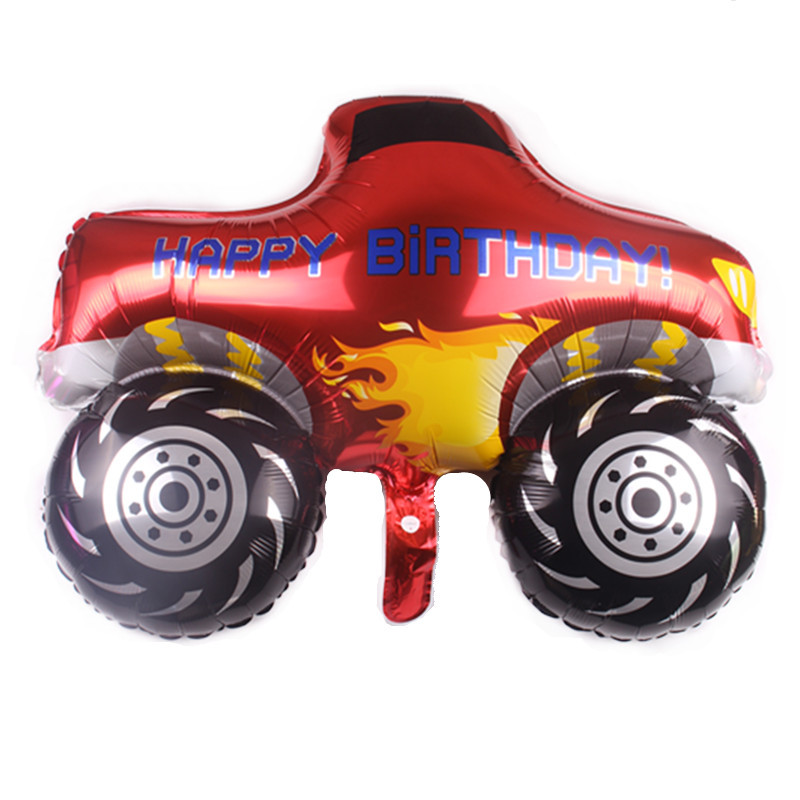 New Children's Day Pickup Truck Modeling Aluminum Balloon Pa...