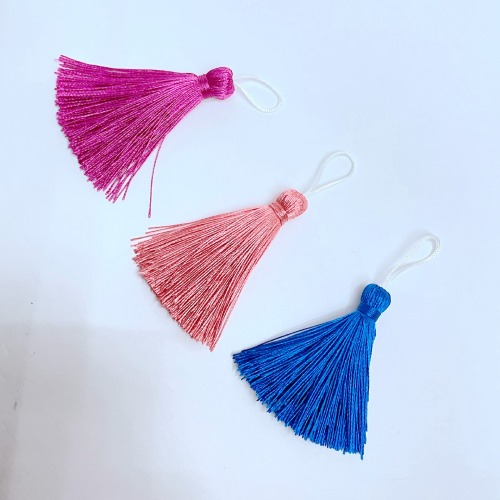spot wholesale small tassel polyester cotton tassel tassel chinese style short tassel hanging ear support customized wholesale