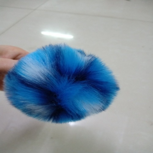 Rabbit Fur Ball Keychain Fur Ball accessories Color Multi-Color Can Be Customized Processing