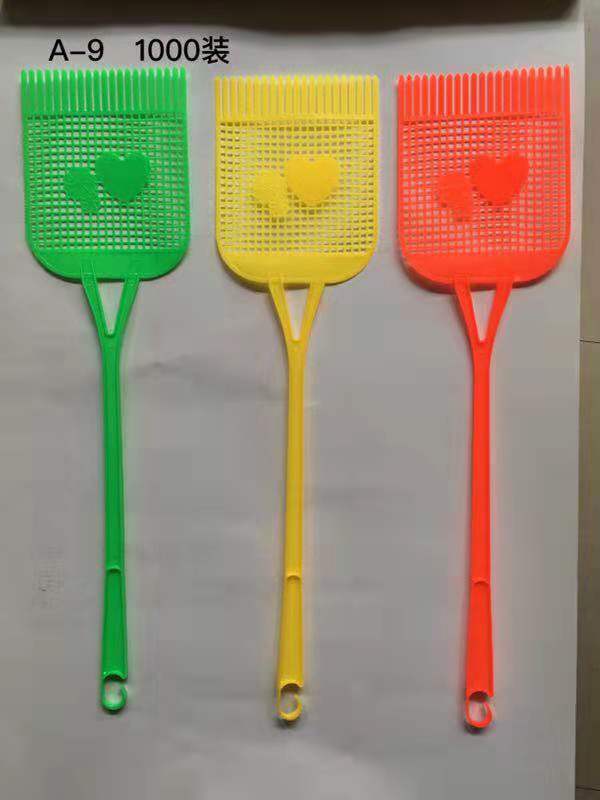 Summer Plastic Fly Swatter Manual Home Ladle Durable Fly Swatter Flies Mosquito Swatter