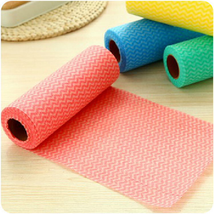Dishcloth Disposable Non-Woven Fabric Lazy Rag Kitchen Household Cleaning Rag Absorbent Non-Lint Kit