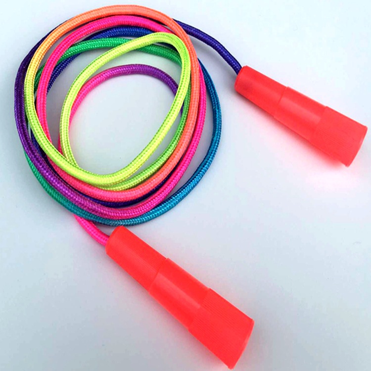 factory direct sales childrens rainbow skipping rope foreign