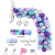 Amazon Hot Selling Mermaid Balloon Set Ocean Theme Party Background Wall Decoration Tail Balloon Chain Package