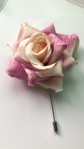 brooch artificial flower corsage pin decoration foreign trade fashion export high-end pin collar lapel tie bow tie rose