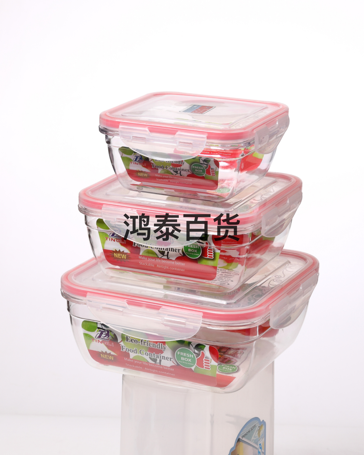 Plastic Crisper with Lid Transparent Microwave Oven Heating ...