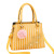 Spot Striped Handbag Large Capacity Women's Crossbody Shoulder Bag Simple and Fashion Women Bag Factory Direct Supply